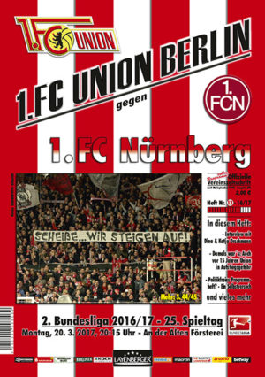 Saison 2016/17 Heft 13 - 1. FC Nürnberg