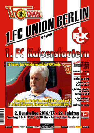 Saison 2016/17 Heft 15 - 1. FC Kaiserslautern