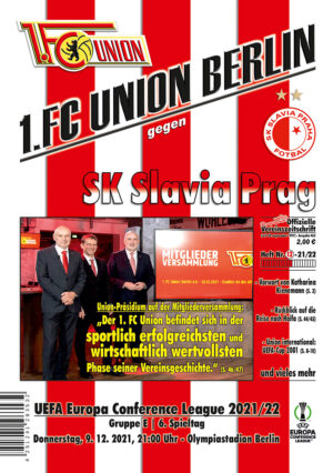 Saison 2021/22 Heft 12 - Slavia Prag