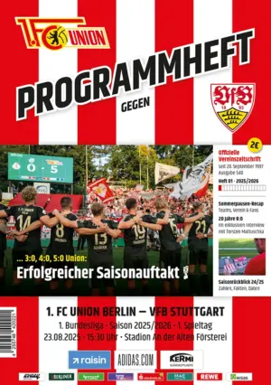 Saison 2025/26 Heft 01 - VfB Stuttgart