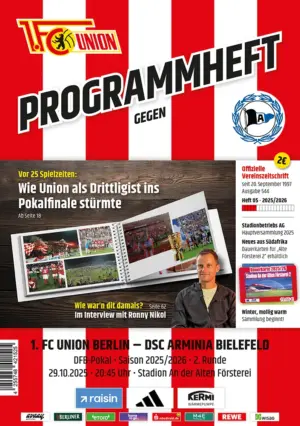 Saison 2025/26 Heft 05 - Arminia Bielefeld