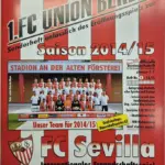 Kollektion Stadionhefte Saison 2014/2015